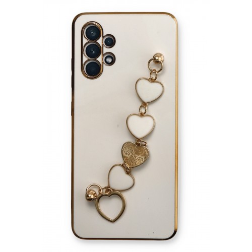 Newface Samsung Galaxy A32 Kılıf Esila Silikon - Beyaz Newface Samsung Galaxy A32 Kılıf Esila Silikon - Beyaz
