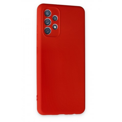 Newface Samsung Galaxy A13 4G Kılıf Nano içi Kadife Silikon - Kırmızı Newface Samsung Galaxy A13 4G Kılıf Nano içi Kadife Silikon - Kırmızı