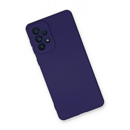 Newface Samsung Galaxy A73 5G Kılıf Nano içi Kadife Silikon - Mor Newface Samsung Galaxy A73 5G Kılıf Nano içi Kadife Silikon - Mor
