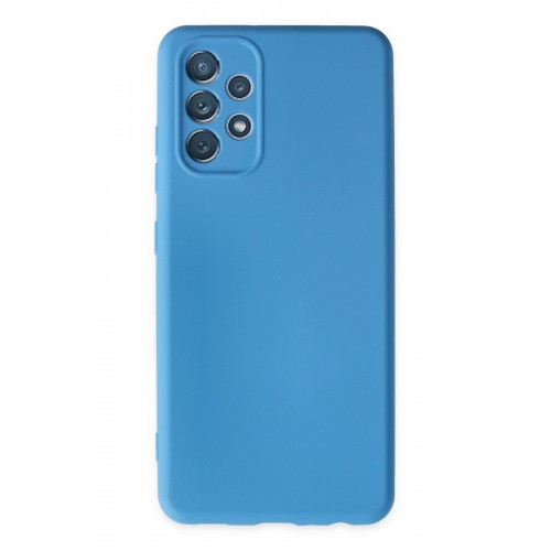 Newface Samsung Galaxy A13 4G Kılıf Nano içi Kadife Silikon - Mavi Newface Samsung Galaxy A13 4G Kılıf Nano içi Kadife Silikon - Mavi
