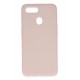 Newface Oppo A12 Kılıf Nano içi Kadife Silikon - Pudra Newface Oppo A12 Kılıf Nano içi Kadife Silikon - Pudra