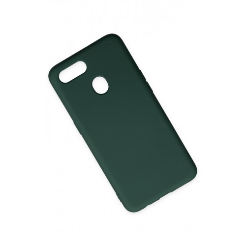 Newface Oppo A12 Kılıf Nano içi Kadife Silikon - Koyu Yeşil Newface Oppo A12 Kılıf Nano içi Kadife Silikon - Koyu Yeşil