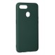 Newface Oppo A12 Kılıf Nano içi Kadife Silikon - Koyu Yeşil Newface Oppo A12 Kılıf Nano içi Kadife Silikon - Koyu Yeşil