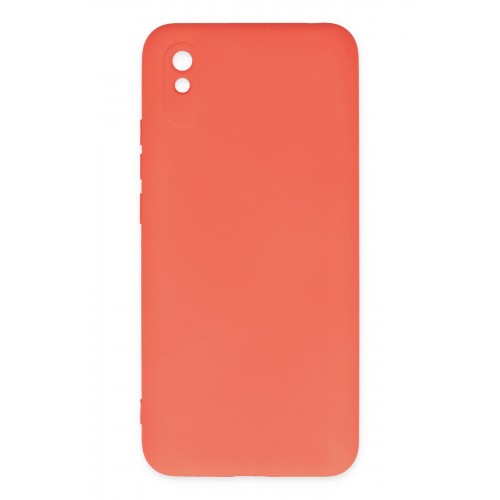 Newface Xiaomi Redmi 9A Kılıf Nano içi Kadife Silikon - Turuncu Newface Xiaomi Redmi 9A Kılıf Nano içi Kadife Silikon - Turuncu