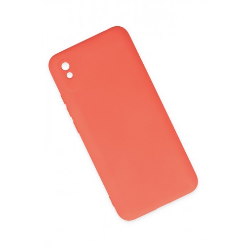 Newface Xiaomi Redmi 9A Kılıf Nano içi Kadife Silikon - Turuncu Newface Xiaomi Redmi 9A Kılıf Nano içi Kadife Silikon - Turuncu