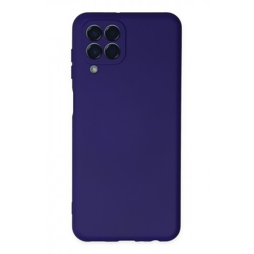 Newface Samsung Galaxy M33 Kılıf Nano içi Kadife Silikon - Mor Newface Samsung Galaxy M33 Kılıf Nano içi Kadife Silikon - Mor