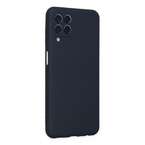 Newface Samsung Galaxy M33 Kılıf Nano içi Kadife Silikon - Lacivert Newface Samsung Galaxy M33 Kılıf Nano içi Kadife Silikon - Lacivert