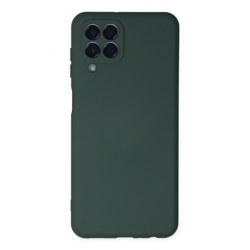 Newface Samsung Galaxy M33 Kılıf Nano içi Kadife Silikon - Koyu Yeşil Newface Samsung Galaxy M33 Kılıf Nano içi Kadife Silikon - Koyu Yeşil