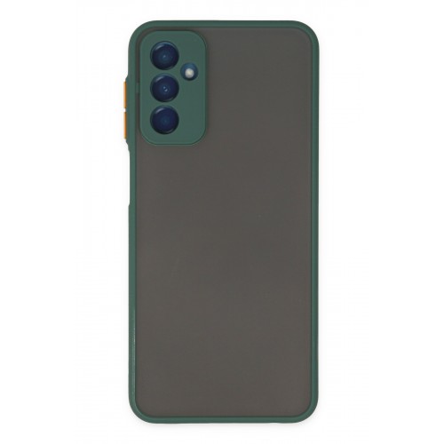 Newface Samsung Galaxy M23 Kılıf Montreal Silikon Kapak - Yeşil Newface Samsung Galaxy M23 Kılıf Montreal Silikon Kapak - Yeşil