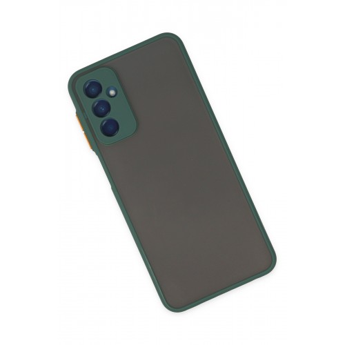 Newface Samsung Galaxy M23 Kılıf Montreal Silikon Kapak - Yeşil Newface Samsung Galaxy M23 Kılıf Montreal Silikon Kapak - Yeşil