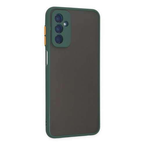 Newface Samsung Galaxy M23 Kılıf Montreal Silikon Kapak - Yeşil Newface Samsung Galaxy M23 Kılıf Montreal Silikon Kapak - Yeşil