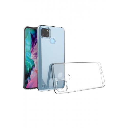Newface Realme C21Y Kılıf Lüx Şeffaf Silikon Newface Realme C21Y Kılıf Lüx Şeffaf Silikon