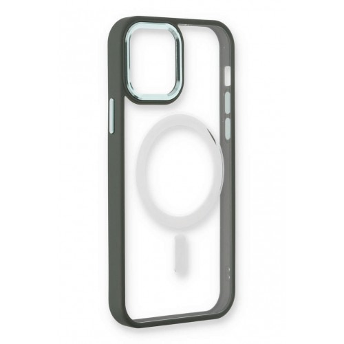 Newface iPhone 13 Kılıf Room Magneticsafe Silikon - Köknar Yeşili Newface iPhone 13 Kılıf Room Magneticsafe Silikon - Köknar Yeşili