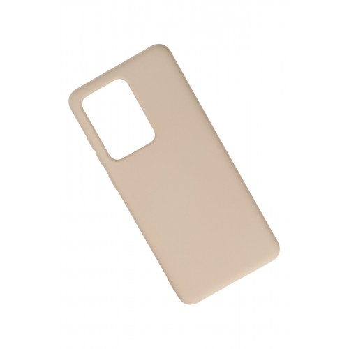 Newface Samsung Galaxy S20 Ultra Kılıf Nano içi Kadife Silikon - Pudra Newface Samsung Galaxy S20 Ultra Kılıf Nano içi Kadife Silikon - Pudra