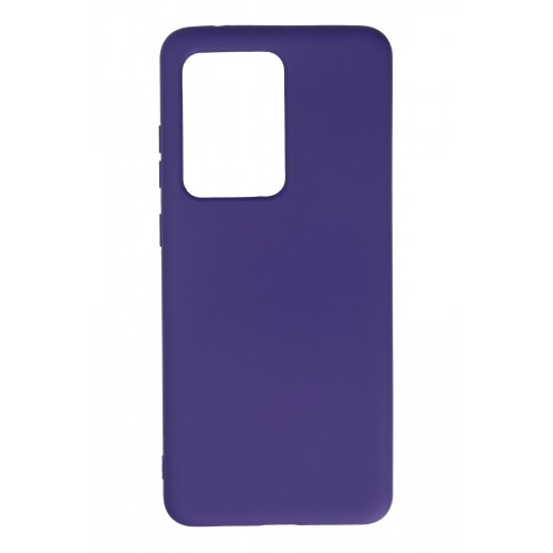 Newface Samsung Galaxy S20 Ultra Kılıf Nano içi Kadife Silikon - Mor Newface Samsung Galaxy S20 Ultra Kılıf Nano içi Kadife Silikon - Mor