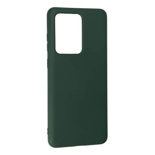 Newface Samsung Galaxy S20 Ultra Kılıf Nano içi Kadife Silikon - Koyu Yeşil Newface Samsung Galaxy S20 Ultra Kılıf Nano içi Kadife Silikon - Koyu Yeşil
