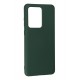 Newface Samsung Galaxy S20 Ultra Kılıf Nano içi Kadife Silikon - Koyu Yeşil Newface Samsung Galaxy S20 Ultra Kılıf Nano içi Kadife Silikon - Koyu Yeşil