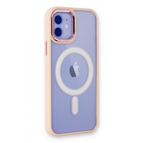 Newface iPhone 11 Kılıf Room Magneticsafe Silikon - Pudra Newface iPhone 11 Kılıf Room Magneticsafe Silikon - Pudra