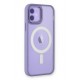 Newface iPhone 11 Kılıf Room Magneticsafe Silikon - Lila Newface iPhone 11 Kılıf Room Magneticsafe Silikon - Lila