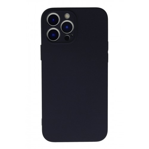 Newface iPhone 13 Pro Kılıf Nano içi Kadife  Silikon - Koyu Gri
