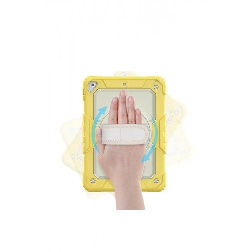 Newface iPad Air 2 9.7 Kılıf Strap New Tablet Kapak - Sarı Newface iPad Air 2 9.7 Kılıf Strap New Tablet Kapak - Sarı
