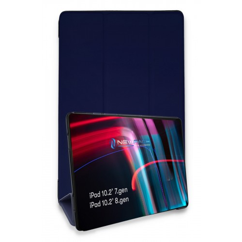 Newface iPad 10.2 (8.nesil) Kılıf Tablet Smart Kılıf - Lacivert Newface iPad 10.2 (8.nesil) Kılıf Tablet Smart Kılıf - Lacivert