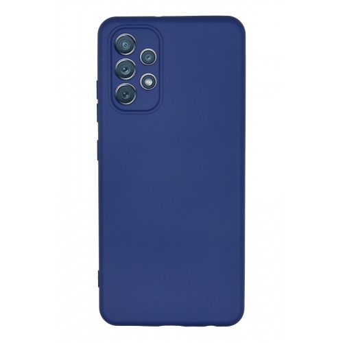 Newface Samsung Galaxy A32 Kılıf Nano içi Kadife Silikon - Koyu Mavi Newface Samsung Galaxy A32 Kılıf Nano içi Kadife Silikon - Koyu Mavi