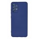 Newface Samsung Galaxy A32 Kılıf Nano içi Kadife Silikon - Koyu Mavi Newface Samsung Galaxy A32 Kılıf Nano içi Kadife Silikon - Koyu Mavi