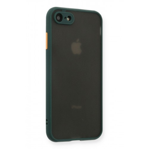 Newface iPhone SE 2020 Kılıf Montreal Silikon Kapak - Yeşil Newface iPhone SE 2020 Kılıf Montreal Silikon Kapak - Yeşil