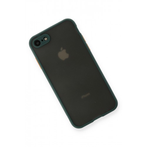 Newface iPhone SE 2020 Kılıf Montreal Silikon Kapak - Yeşil Newface iPhone SE 2020 Kılıf Montreal Silikon Kapak - Yeşil