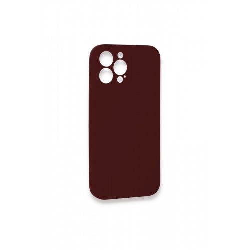 Newface iPhone 13 Pro Kılıf Lansman Legant Silikon - Bordo Newface iPhone 13 Pro Kılıf Lansman Legant Silikon - Bordo