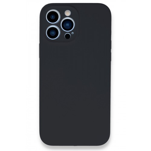 Newface iPhone 13 Pro Max Kılıf Lansman Legant Silikon - Koyu Gri Newface iPhone 13 Pro Max Kılıf Lansman Legant Silikon - Koyu Gri