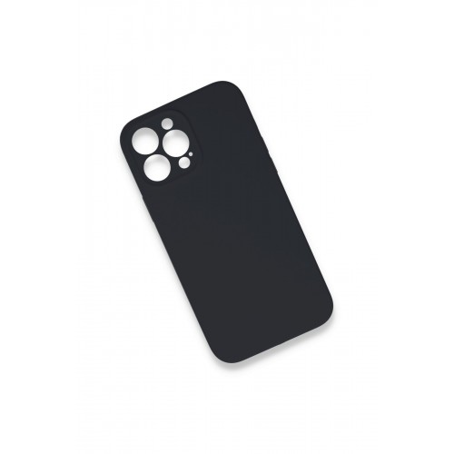 Newface iPhone 13 Pro Max Kılıf Lansman Legant Silikon - Koyu Gri Newface iPhone 13 Pro Max Kılıf Lansman Legant Silikon - Koyu Gri