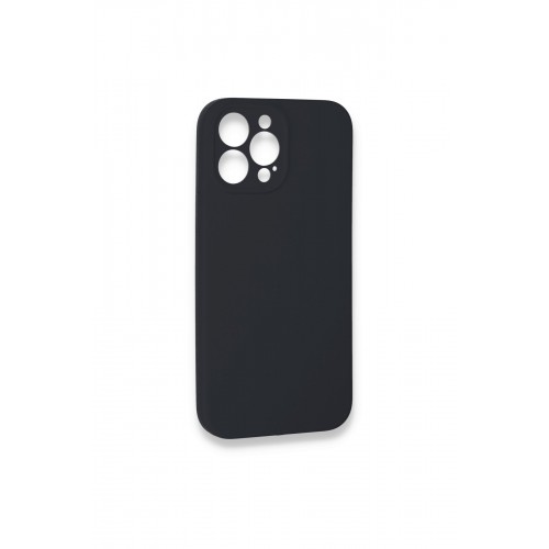 Newface iPhone 13 Pro Max Kılıf Lansman Legant Silikon - Koyu Gri Newface iPhone 13 Pro Max Kılıf Lansman Legant Silikon - Koyu Gri