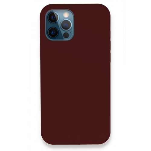 Newface iPhone 12 Pro Kılıf Lansman Legant Silikon - Bordo Newface iPhone 12 Pro Kılıf Lansman Legant Silikon - Bordo