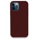 Newface iPhone 12 Pro Kılıf Lansman Legant Silikon - Bordo Newface iPhone 12 Pro Kılıf Lansman Legant Silikon - Bordo