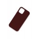 Newface iPhone 12 Pro Kılıf Lansman Legant Silikon - Bordo Newface iPhone 12 Pro Kılıf Lansman Legant Silikon - Bordo
