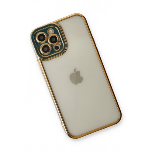 Newface iPhone 12 Pro Kılıf Liva Lens Silikon - Yeşil Newface iPhone 12 Pro Kılıf Liva Lens Silikon - Yeşil