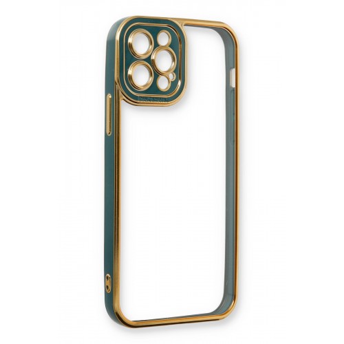 Newface iPhone 12 Pro Kılıf Liva Lens Silikon - Yeşil Newface iPhone 12 Pro Kılıf Liva Lens Silikon - Yeşil