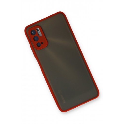 Newface Xiaomi Poco M3 Pro Kılıf Montreal Silikon Kapak - Kırmızı Newface Xiaomi Poco M3 Pro Kılıf Montreal Silikon Kapak - Kırmızı