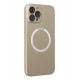 Newface iPhone 12 Pro Max Kılıf Jack Magneticsafe Lens Silikon - Gold Newface iPhone 12 Pro Max Kılıf Jack Magneticsafe Lens Silikon - Gold
