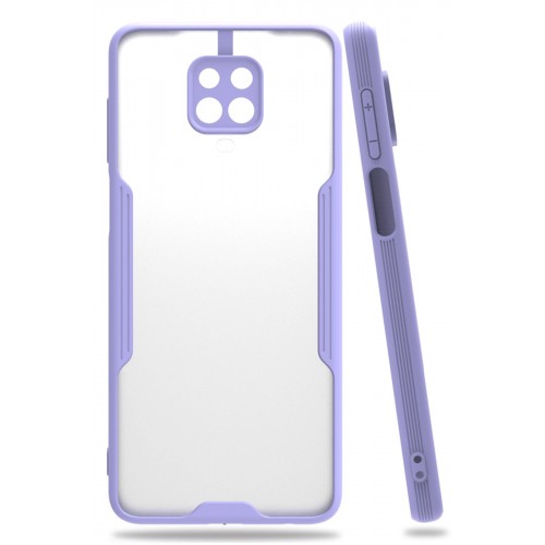 Newface Xiaomi Redmi Note 9 Pro Kılıf Platin Silikon - Lila Newface Xiaomi Redmi Note 9 Pro Kılıf Platin Silikon - Lila