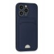 Newface iPhone 13 Pro Kılıf Kelvin Kartvizitli Silikon - Lacivert Newface iPhone 13 Pro Kılıf Kelvin Kartvizitli Silikon - Lacivert