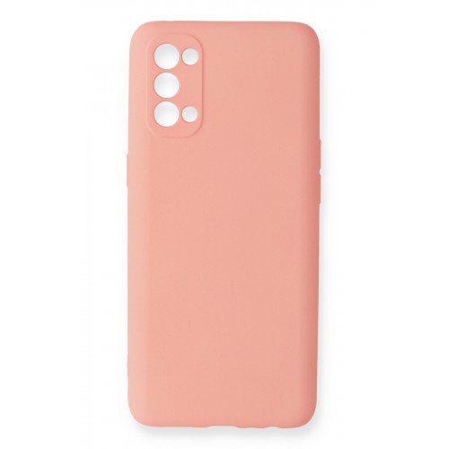 Newface Oppo Reno 4 Kılıf Premium Rubber Silikon - Pudra Newface Oppo Reno 4 Kılıf Premium Rubber Silikon - Pudra