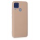 Newface Realme C25 Kılıf Nano içi Kadife Silikon - Bej Newface Realme C25 Kılıf Nano içi Kadife Silikon - Bej