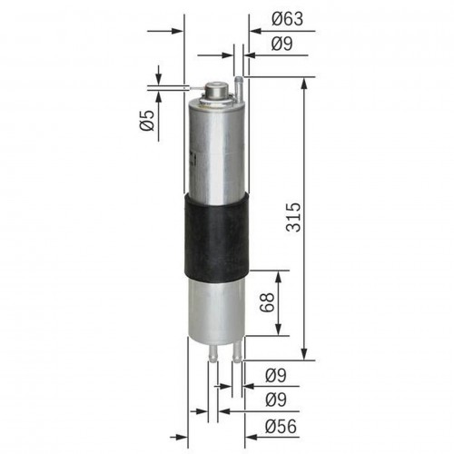 YAKIT FILTRESI BMW N40 N42 N45 N46 M54 E46 00 05 YAKIT FILTRESI BMW N40 N42 N45 N46 M54 E46 00 05