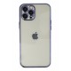 Newface iPhone 12 Pro Max Kılıf Razer Lensli Silikon - Mor Newface iPhone 12 Pro Max Kılıf Razer Lensli Silikon - Mor
