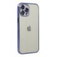 Newface iPhone 12 Pro Max Kılıf Razer Lensli Silikon - Mor Newface iPhone 12 Pro Max Kılıf Razer Lensli Silikon - Mor