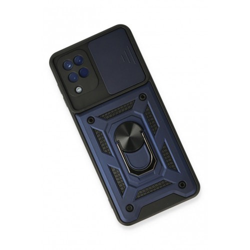 Newface Samsung Galaxy M32 Kılıf Pars Lens Yüzüklü Silikon - Lacivert Newface Samsung Galaxy M32 Kılıf Pars Lens Yüzüklü Silikon - Lacivert