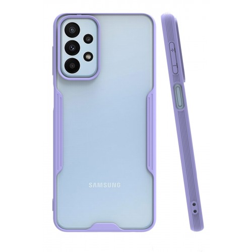 Newface Samsung Galaxy A23 4G Kılıf Platin Silikon - Lila Newface Samsung Galaxy A23 4G Kılıf Platin Silikon - Lila